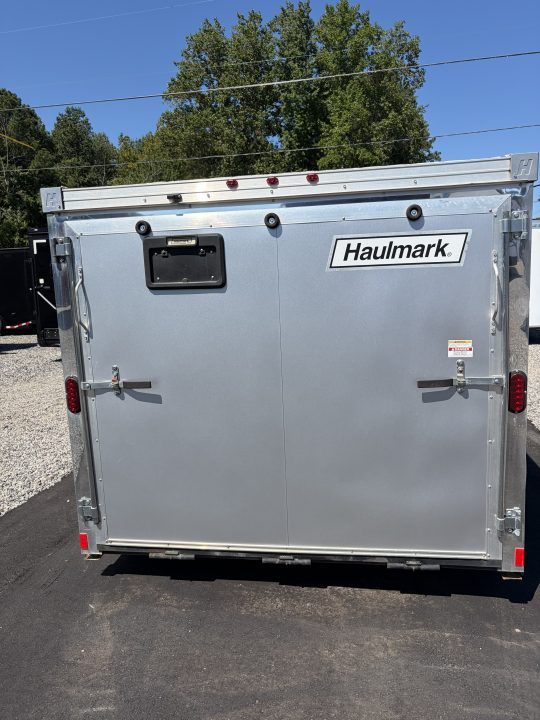 Used 2016 Haulmark 7X12 Low Hauler Enclosed Motorcycle Trailer