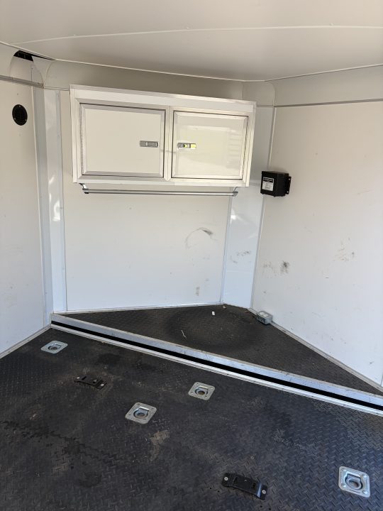 Used 2016 Haulmark 7X12 Low Hauler Enclosed Motorcycle Trailer