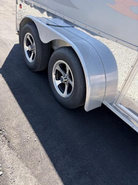 Used 2016 Haulmark 7X12 Low Hauler Enclosed Motorcycle Trailer