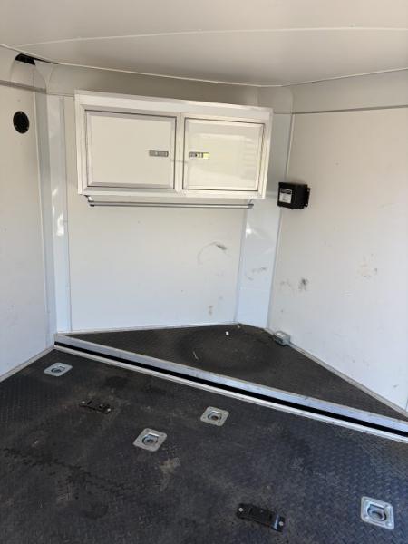 Used 2016 Haulmark 7X12 Low Hauler Enclosed Motorcycle Trailer