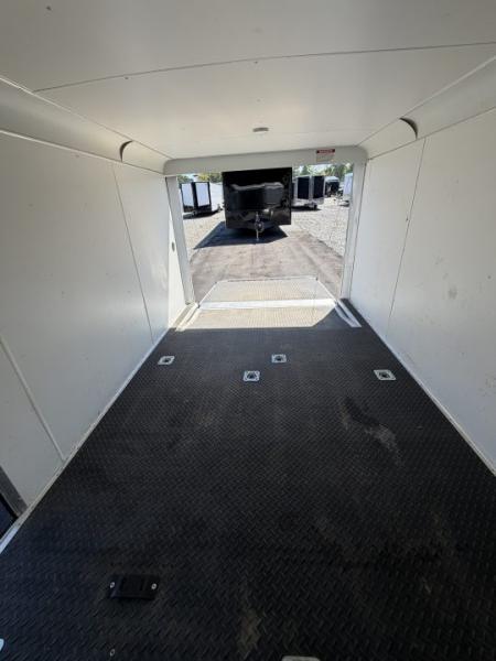 Used 2016 Haulmark 7X12 Low Hauler Enclosed Motorcycle Trailer