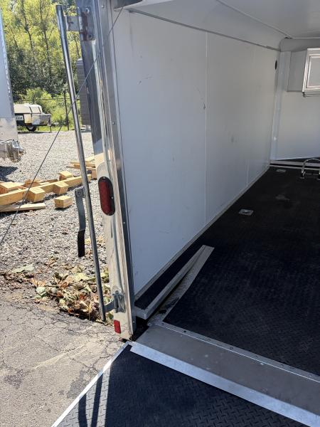 Used 2016 Haulmark 7X12 Low Hauler Enclosed Motorcycle Trailer