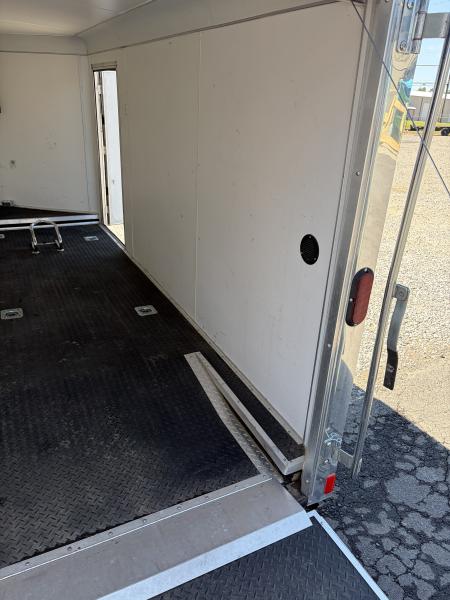 Used 2016 Haulmark 7X12 Low Hauler Enclosed Motorcycle Trailer
