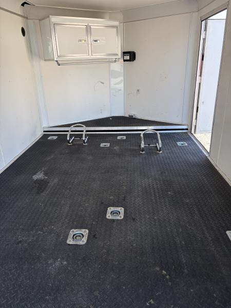 Used 2016 Haulmark 7X12 Low Hauler Enclosed Motorcycle Trailer