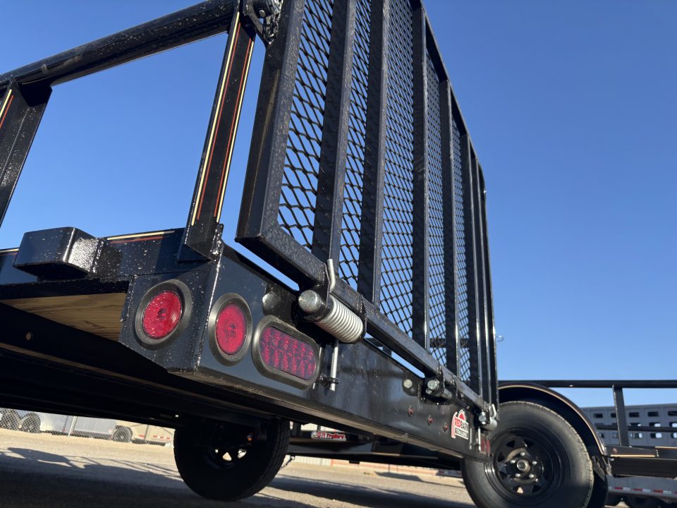 New 2026 GR Trailers 77X12 SINGLE AXLE W/4' GATE RAMP Utility Trailer