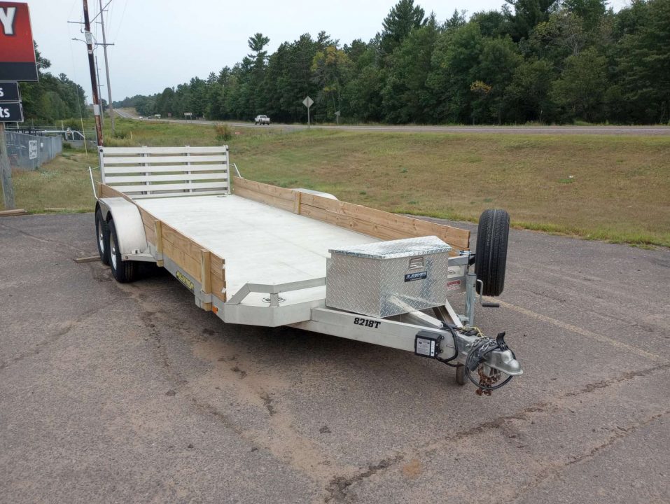 Used 2020 ALUMA Utility 82"x18' Utility Trailer