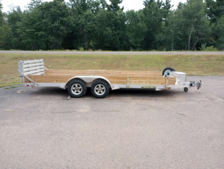 Used 2020 ALUMA Utility 82"x18' Utility Trailer