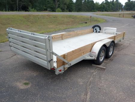 Used 2020 ALUMA Utility 82"x18' Utility Trailer