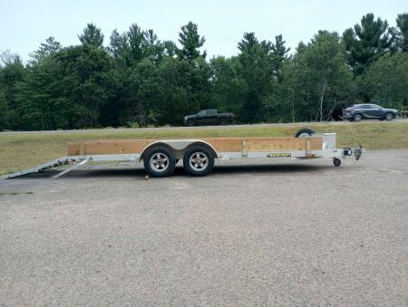 Used 2020 ALUMA Utility 82"x18' Utility Trailer