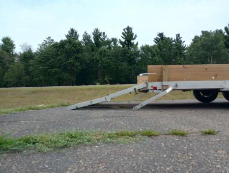 Used 2020 ALUMA Utility 82"x18' Utility Trailer