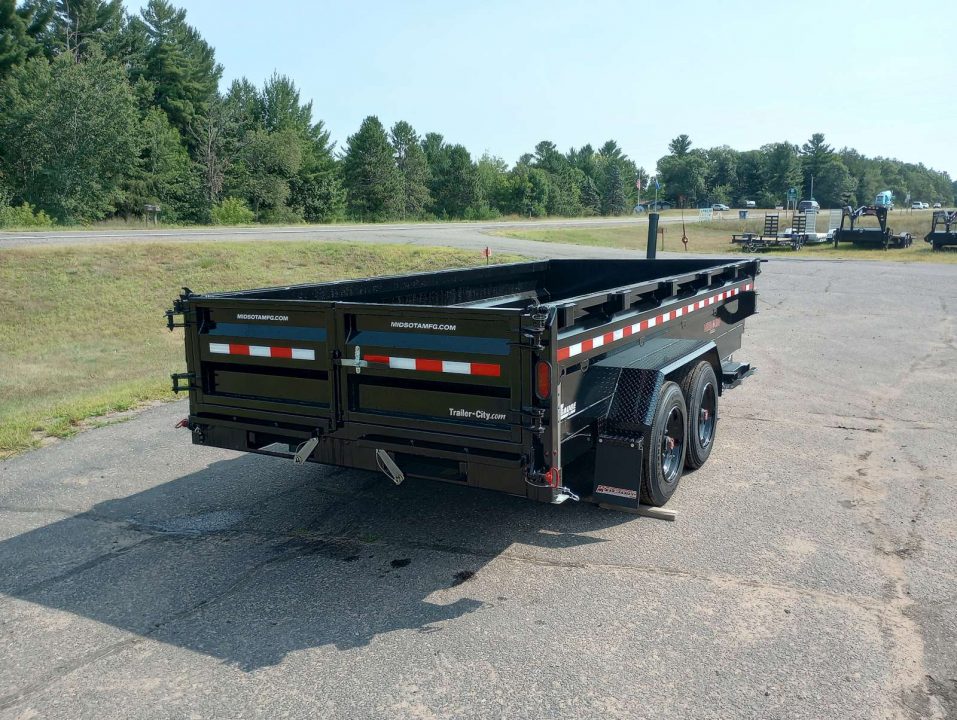 New 2026 Midsota HV 16'X82" Telscopic Hoist Dump Trailer