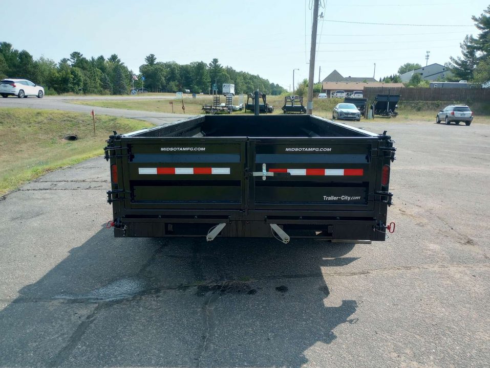 New 2026 Midsota HV 16'X82" Telscopic Hoist Dump Trailer
