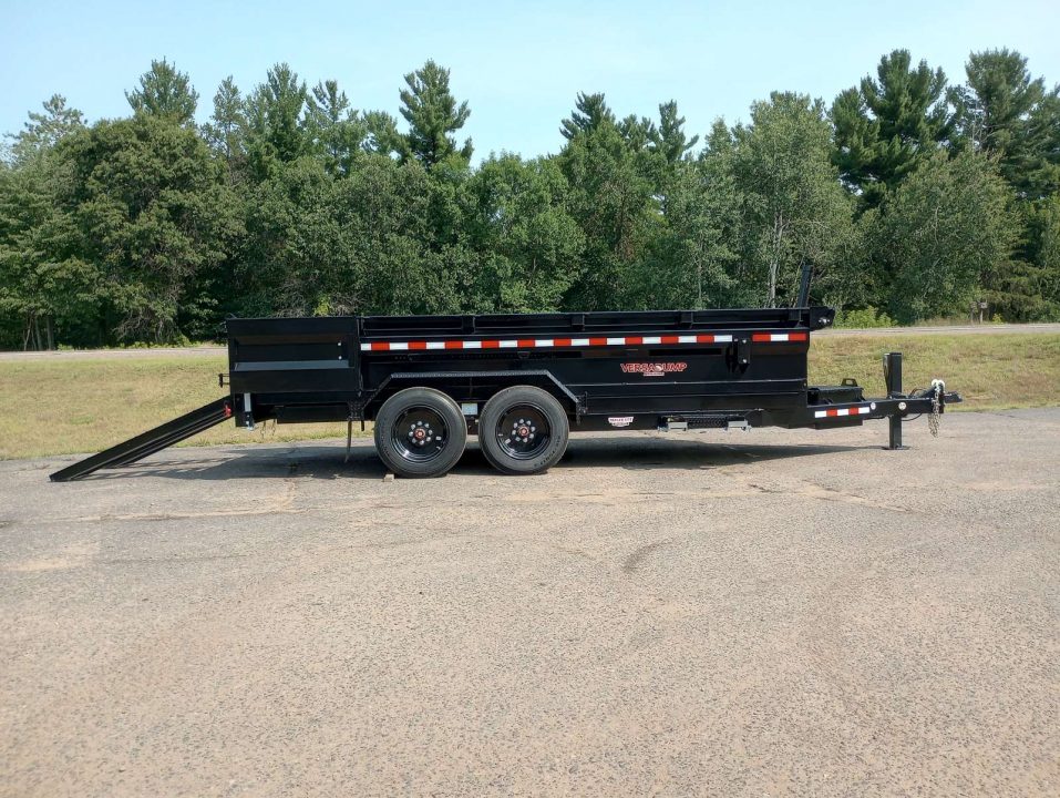 New 2026 Midsota HV 16'X82" Telscopic Hoist Dump Trailer