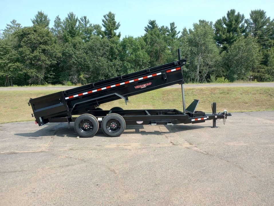 New 2026 Midsota HV 16'X82" Telscopic Hoist Dump Trailer