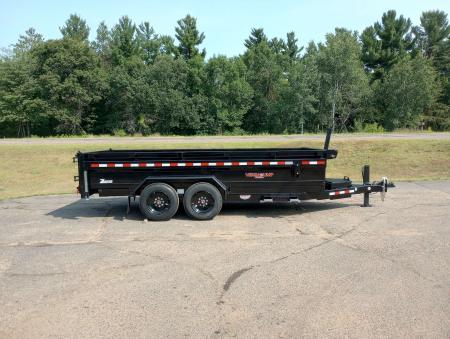 New 2026 Midsota HV 16'X82" Telscopic Hoist Dump Trailer