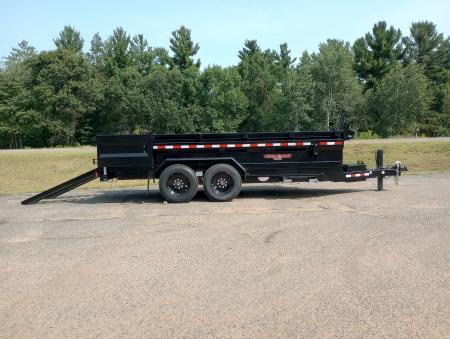 New 2026 Midsota HV 16'X82" Telscopic Hoist Dump Trailer