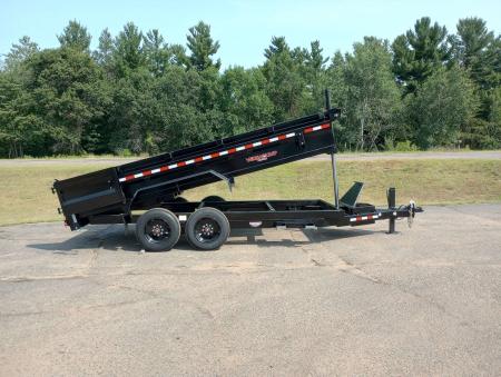 New 2026 Midsota HV 16'X82" Telscopic Hoist Dump Trailer