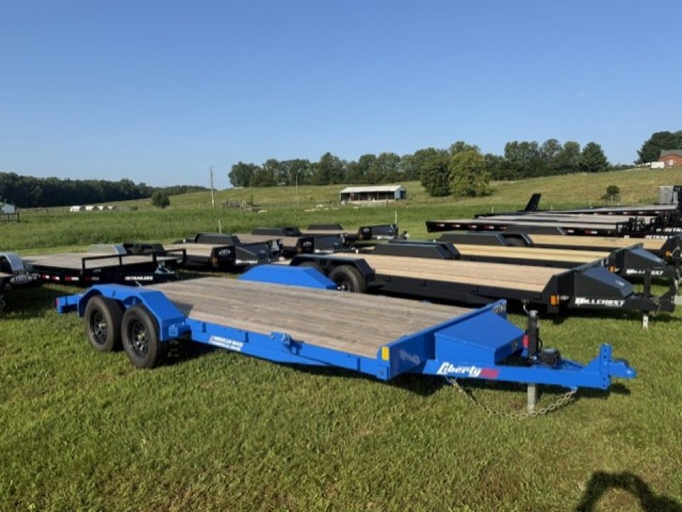 New 2026 Liberty 7K CAR HAULER 83X18 w/ TOOLBOX Car / Racing Trailer