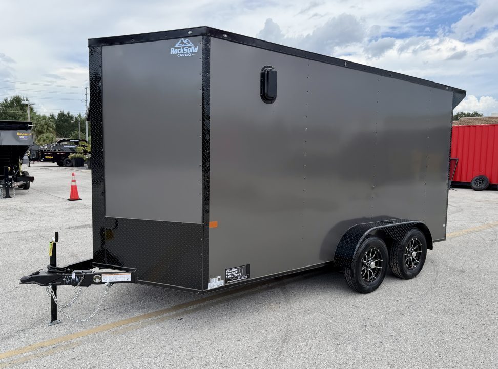 New 2027 Rock Solid Cargo 7x14 7K Cargo/Enclosed Trailer