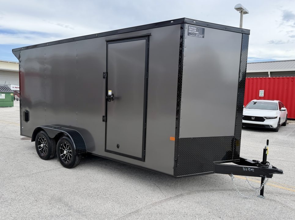 New 2027 Rock Solid Cargo 7x16 7K Cargo/Enclosed Trailer