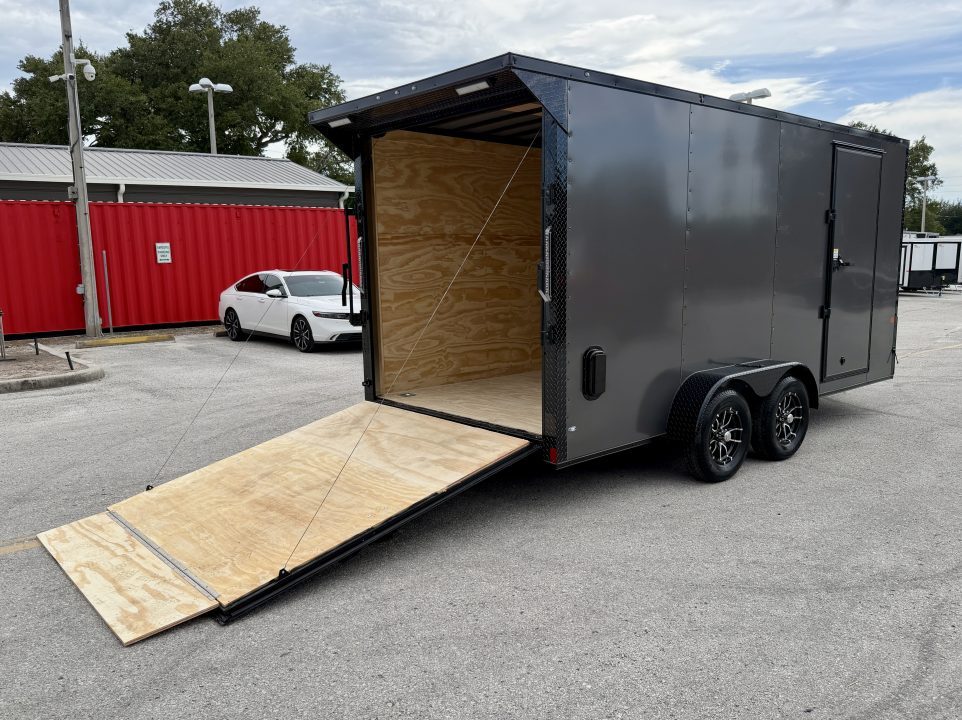 New 2027 Rock Solid Cargo 7x16 7K Cargo/Enclosed Trailer