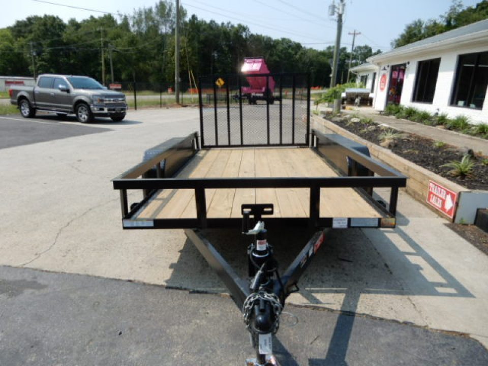 New 2027 Currahee 76x12 Landscape, 2-3500# Axles, Removable Ramp Gate