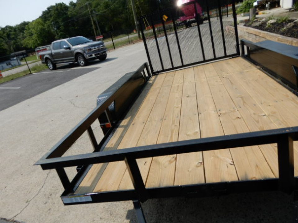 New 2027 Currahee 76x12 Landscape, 2-3500# Axles, Removable Ramp Gate