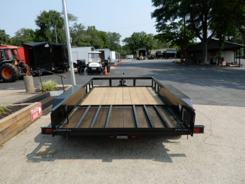 New 2027 Currahee 76x12 Landscape, 2-3500# Axles, Removable Ramp Gate