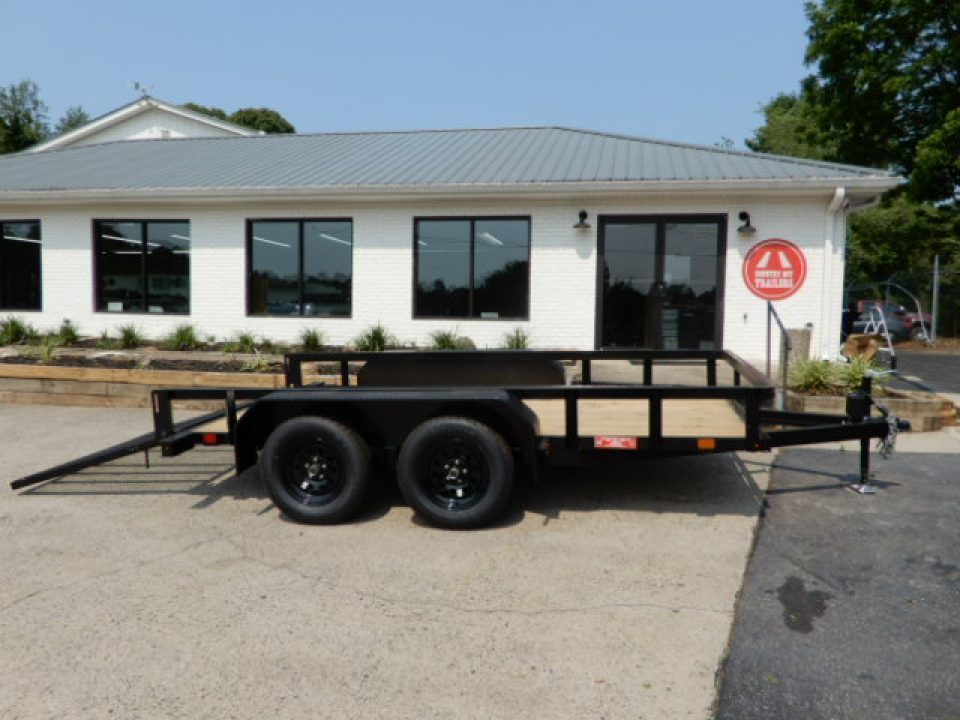 New 2027 Currahee 76x12 Landscape, 2-3500# Axles, Removable Ramp Gate
