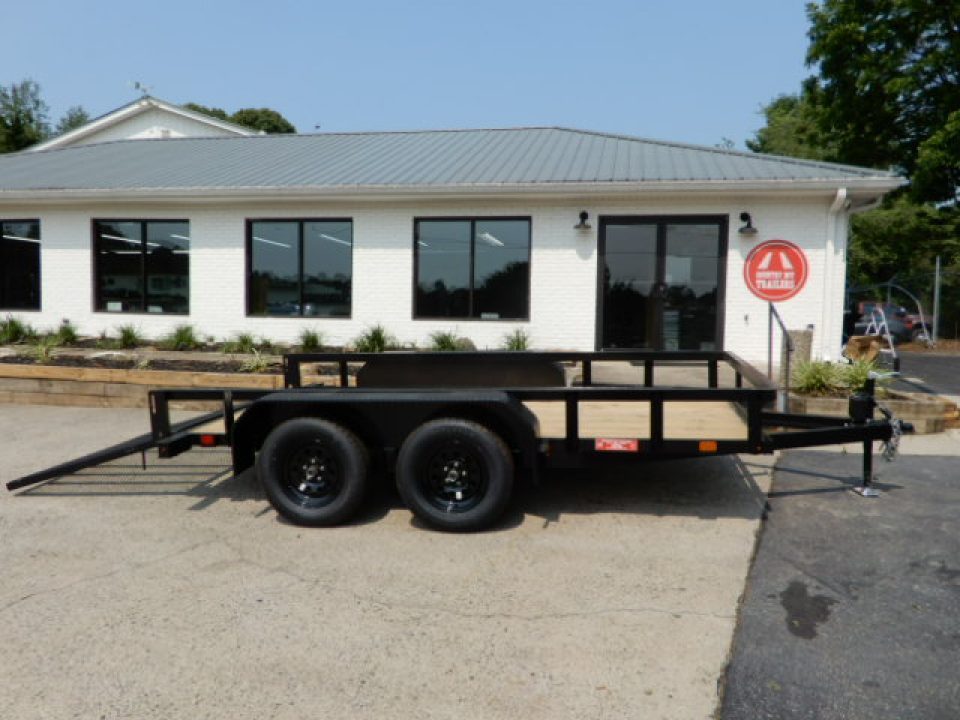 New 2027 Currahee 76x12 Landscape, 2-3500# Axles, Removable Ramp Gate
