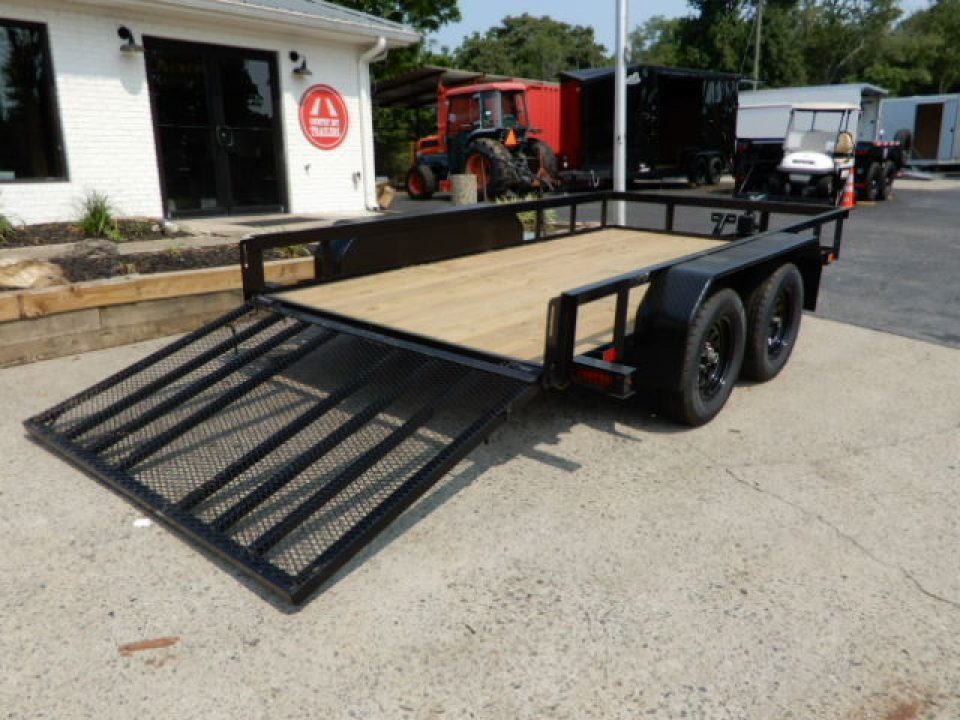 New 2027 Currahee 76x12 Landscape, 2-3500# Axles, Removable Ramp Gate