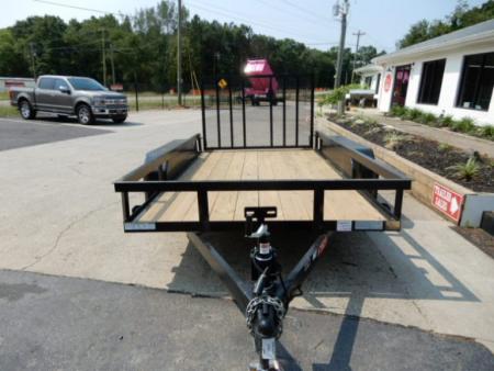 New 2027 Currahee 76x12 Landscape, 2-3500# Axles, Removable Ramp Gate