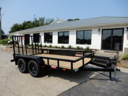 New 2027 Currahee 76x12 Landscape, 2-3500# Axles, Removable Ramp Gate