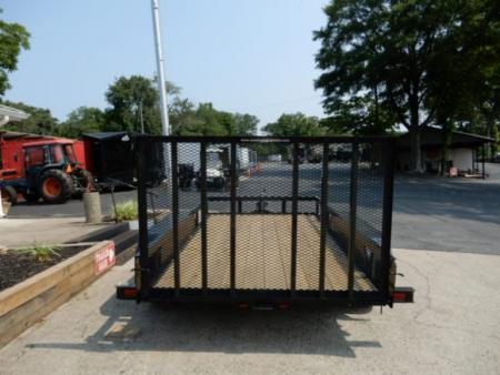 New 2027 Currahee 76x12 Landscape, 2-3500# Axles, Removable Ramp Gate