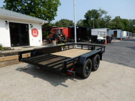 New 2027 Currahee 76x12 Landscape, 2-3500# Axles, Removable Ramp Gate