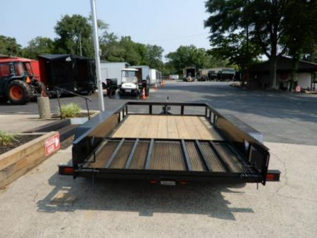 New 2027 Currahee 76x12 Landscape, 2-3500# Axles, Removable Ramp Gate