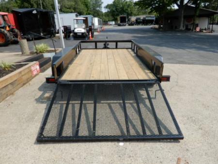 New 2027 Currahee 76x12 Landscape, 2-3500# Axles, Removable Ramp Gate