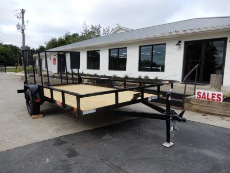 New 2027 Currahee 76x12' Landscape, 12" Sides, Removable Ramp Gate