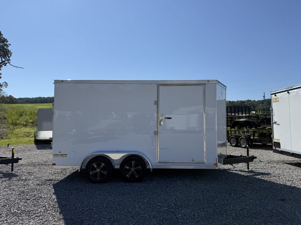 New 2026 Covered Wagon Trailers 7X14 TA2 7' INT BAR LCK POLY WHEELS Cargo / Enclosed Trailer