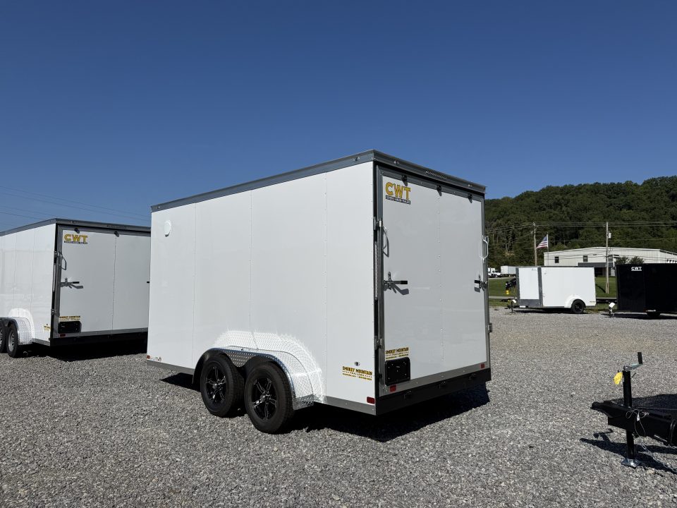 New 2026 Covered Wagon Trailers 7X14 TA2 7' INT BAR LCK POLY WHEELS Cargo / Enclosed Trailer