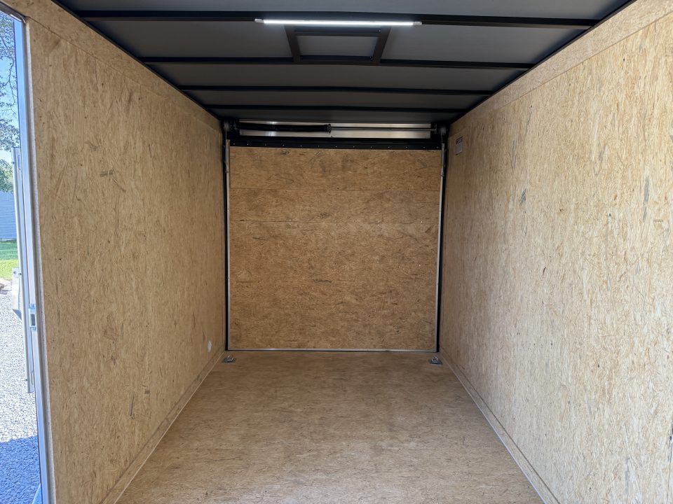 New 2026 Covered Wagon Trailers 7X14 TA2 7' INT BAR LCK POLY WHEELS Cargo / Enclosed Trailer