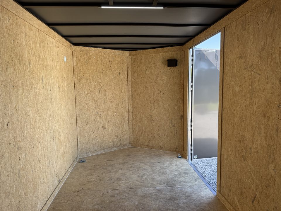 New 2026 Covered Wagon Trailers 7X14 TA2 7' INT BAR LCK POLY WHEELS Cargo / Enclosed Trailer