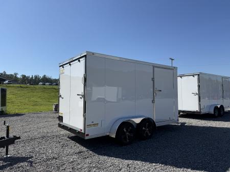 New 2026 Covered Wagon Trailers 7X14 TA2 7' INT BAR LCK POLY WHEELS Cargo / Enclosed Trailer
