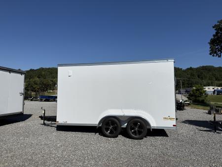 New 2026 Covered Wagon Trailers 7X14 TA2 7' INT BAR LCK POLY WHEELS Cargo / Enclosed Trailer