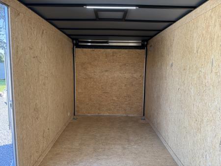 New 2026 Covered Wagon Trailers 7X14 TA2 7' INT BAR LCK POLY WHEELS Cargo / Enclosed Trailer