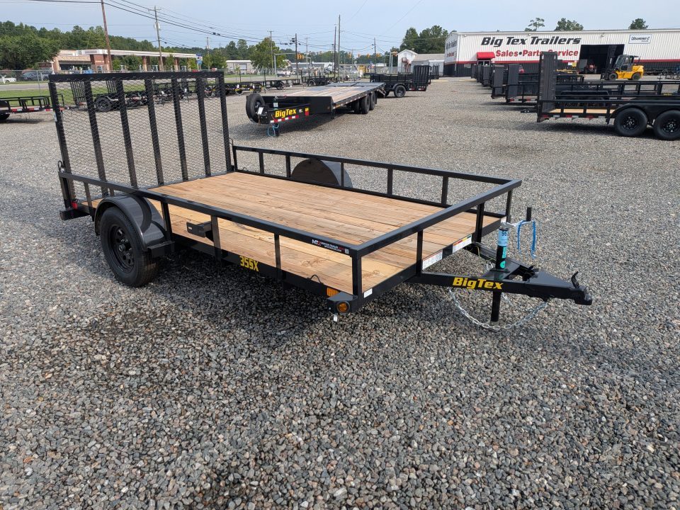 New 2027 Big Tex Trailers 2027 Big Tex Trailers 7x12 35SX w/ 4' Tailgate Utility Trailer Utility Trailer