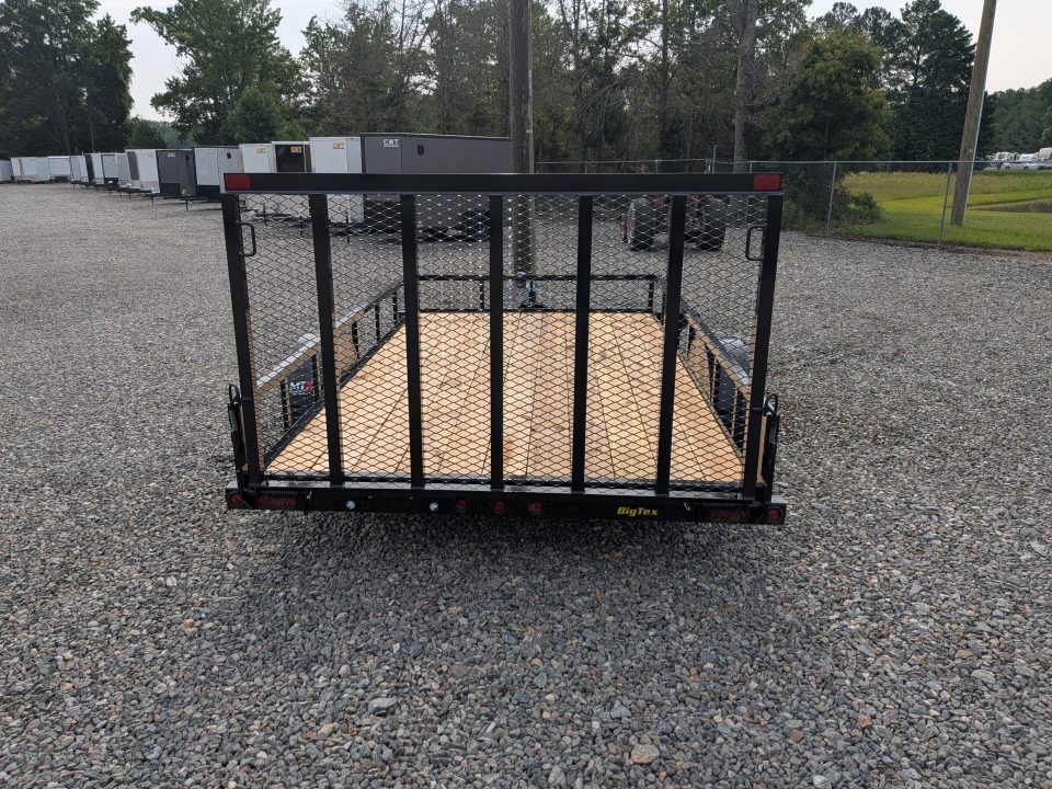 New 2027 Big Tex Trailers 2027 Big Tex Trailers 7x12 35SX w/ 4' Tailgate Utility Trailer Utility Trailer