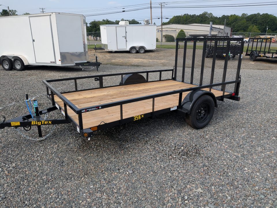 New 2027 Big Tex Trailers 2027 Big Tex Trailers 7x12 35SX w/ 4' Tailgate Utility Trailer Utility Trailer