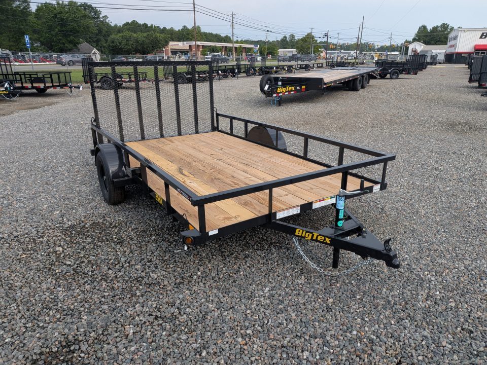 New 2027 Big Tex Trailers 2027 Big Tex Trailers 7x12 35SX w/ 4' Tailgate Utility Trailer Utility Trailer