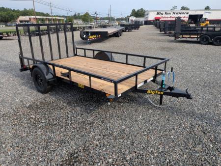 New 2027 Big Tex Trailers 2027 Big Tex Trailers 7x12 35SX w/ 4' Tailgate Utility Trailer Utility Trailer